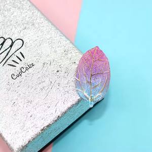 اصنعها بنفسك الراتنج والبوليمر الطين الزخرفي منحوتات الطعام المصغرة ألعاب صنع الغراء للأطفال لعبة الفن التقليدي نمط التحفيز ورقة شجر - Product Image 3