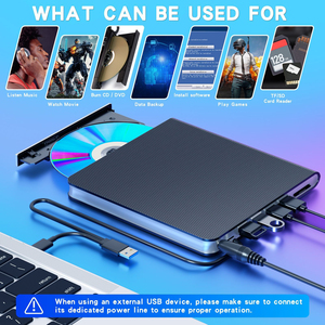 Unidad <span class=keywords><strong>de</strong></span> DVD <span class=keywords><strong>Blu</strong></span>-<span class=keywords><strong>Ray</strong></span> Externa USB Tipo C <span class=keywords><strong>de</strong></span> Alta Velocidad, Grabadora <span class=keywords><strong>de</strong></span> CD/DVD Portátil Multifuncional <span class=keywords><strong>para</strong></span> Computadora <span class=keywords><strong>de</strong></span> Escritorio y Portátil - Product Image 3