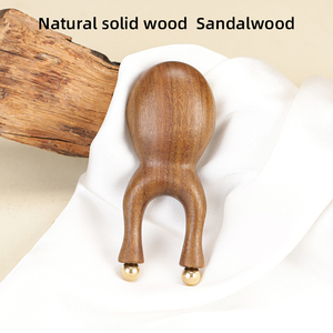 Masajeador de Madera y Latón para Cuero Cabelludo, Inalámbrico, para Lifting Facial, Lifting de Puente Nasal y Herramienta de Belleza para Ojos - Product Image 5