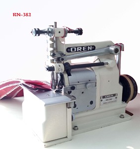 Machine à coudre industrielle RN-382, dentelle de décoration à bordure en forme de coquille - Product Image 1