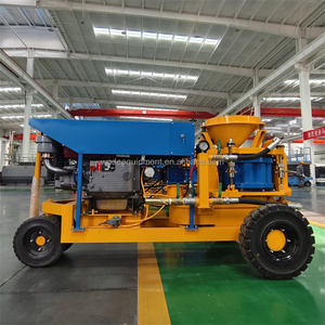 <span class=keywords><strong>China</strong></span> 9m³/h Trocken-Spritzbetonmaschine für Betonreparatur, Hangstabilisierung und Abstutzen - Product Image 4