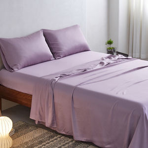 במיוחד משי חלק במבוק מיטת גיליון מצעי סט כמו תות משי גיליון סט במבוק מיטת גיליון סיטונאי - Product Image 2