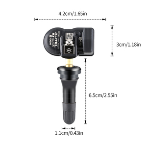 Autel Mx-Sensor 315Mhz + 433Mhz <span class=keywords><strong>2</strong></span> In 1 Universeel Programmeerbaar Tpm Sensor Metaal/Rubber Oe Level Bandenspanningscontrolesysteem - Product Image 6