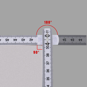 1M de largo, alta precisión, impermeable, plástico, <span class=keywords><strong>multi</strong></span>ángulo, dibujo de medición, 10 pliegues, regla plegable con logotipo - Product Image 4