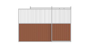 6 types de stalle de cheval avant pour vos choix panneau <span class=keywords><strong>d</strong></span>'écurie de cheval pour le club équestre équipement de dressage bon marché - Product Image 3