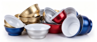 Vente en gros de boîtes en aluminium vides de 70 ml à 300 ml avec ouverture facile, emballage personnalisable pour de multiples applications alimentaires