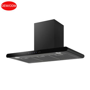 Campana Extractora de Cocina <span class=keywords><strong>en</strong></span> Forma de T, Montada <span class=keywords><strong>en</strong></span> la Pared, con Motor de Cobre de Gran Potencia, de 600-900 mm, con Esquinas Redondeadas y Succión Superior - Product Image 2