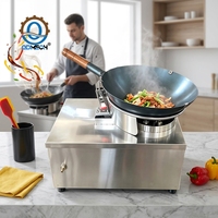 HN QDMECH Robot de Cocina Inteligente Comercial de Alta Eficiencia para Saltear y Mezclar