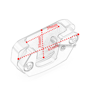 แผ่นขยาย<span class=keywords><strong>ขา</strong></span><span class=keywords><strong>ตั้ง</strong></span>ด้านข้าง CNC อุปกรณ์เสริมรถจักรยานยนต์สำหรับฮอนด้า ADV150/160 13-25 <span class=keywords><strong>PCX</strong></span> 150 160 21-25 - Product Image 6
