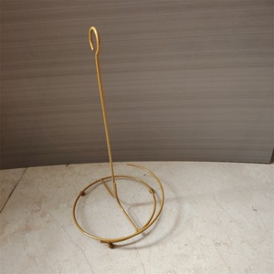 Modern Eco-Friendly Iron Toilet Paper Roll Rack Free Standing Rectangular Shelf <b>Storage</b> for Home & Commercial Use - Product Image 1