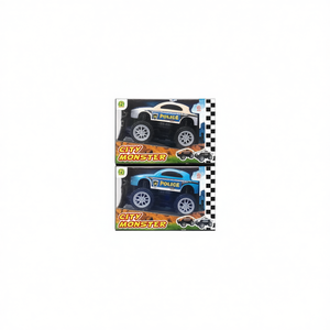 Coche de juguete de fricción City Monster 21x14x12 cm, modelos de policía y carreras para niños - Product Image 2