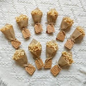 Bouquet di Fiori Secchi Veri in Miniatura per San Valentino, Regalo di Nozze, <span class=keywords><strong>Rose</strong></span> <span class=keywords><strong>Essiccate</strong></span> Preservate, Decorazione per Auto - Product Image 4