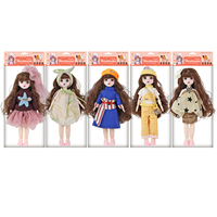 Muñeca de Moda de PVC de 12 Pulgadas con Atuendos Intercambiables, Varios Estilos, Ideal para Coleccionistas, Regalos de Cumpleaños para Niñas, Venta al Por Mayor