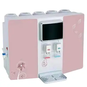 High quality 0.0001um ro cabinet wall mounted ro water purifier hot and cold water dispensers with 5 stages ro system