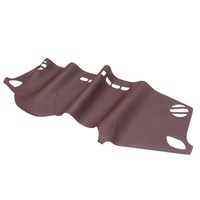 Tapis pare-soleil pour console centrale de voiture, matériau en cortex, style cuir suédé, fabriqué en usine