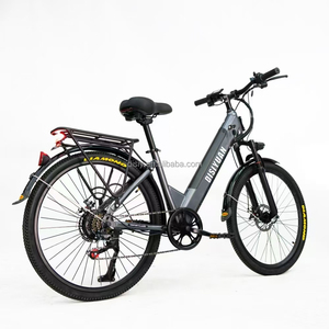 DISIYUAN 26 pouces cadre en acier au carbone femmes vélo électrique 36V/48V 10.4AH deux roues Cycle électrique Ebike - Product Image 3