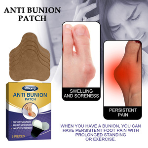 2026 Produk Terlaris Harga Pabrik Bantalan Gel Lembut untuk Metatarsal Korektor Bunion Perawatan Hallux Valgus untuk Meredakan Nyeri Jari Kaki Besar - Product Image 5