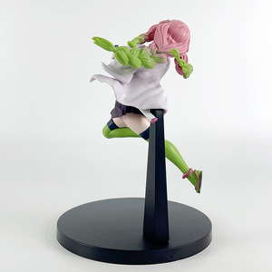 5 Styles Manga <span class=keywords><strong>Figurine</strong></span> Statues Mugen Train Battle Ver. Uzui Tengen Kanroji <span class=keywords><strong>Mitsuri</strong></span> dessin animé Figura PVC Anime Figure jouets - Product Image 5