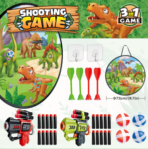 Juego de Tiro al Blanco de Dinosaurios - Múltiples Modos de Juego Unisex para Mayores de 5 Años para Reuniones Familiares y Entretenimiento - Product Image 5