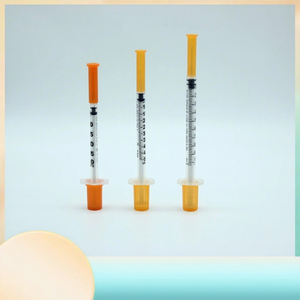 Amostra Grátis de Seringa de Insulina 0.3ml, Calibre 31, 8mm, 30 Unidades, Seringa de Insulina com Agulha 30g 31g 1/2", Seringas Veterinárias - Product Image 2