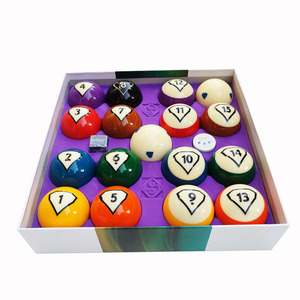 Nhà Máy bán hàng trực tiếp Kích thước thường xuyên bi-a hồ bơi bóng thiết lập hoàn chỉnh 16 quả bóng Phụ kiện hồ bơi bàn bi-a bi-a phụ kiện - Product Image 2