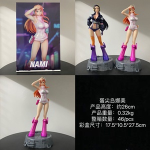 Para una pieza <span class=keywords><strong>Nami</strong></span> Robin personaje modelo juguete ornamento estilo caliente Anime figura hecha de PVC - Product Image 6