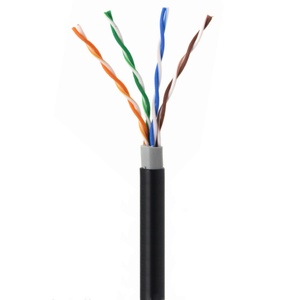 Cable Ethernet UTP Cat5e para Exteriores, 24AWG, Cobre Sólido Puro, Revestimiento de PE, Resistente a los Rayos UV, Impermeable, 305m 1000ft, Cable de Red a Granel - Product Image 2