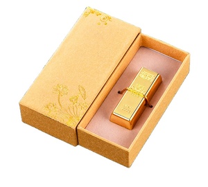 Chất lượng cao sự kiện Kinh doanh Quà Tặng ngân hàng vàng hình <span class=keywords><strong>USB</strong></span> <span class=keywords><strong>Memory</strong></span> Stick, vàng gạch vàng thanh <span class=keywords><strong>USB</strong></span> Flash Drive với hộp vàng - Product Image 1