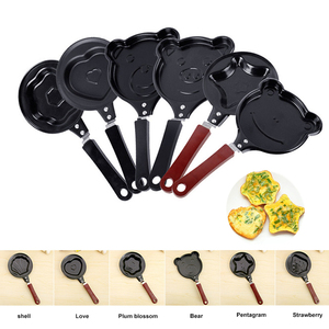 QY <span class=keywords><strong>oeuf</strong></span> petit <span class=keywords><strong>d</strong></span>éjeuner crêpe <span class=keywords><strong>oeuf</strong></span> moule casserole outil de cuisson Mini mignon <span class=keywords><strong>oeuf</strong></span> moule antiadhésif en acier inoxydable créativité sans couvercle - Product Image 2