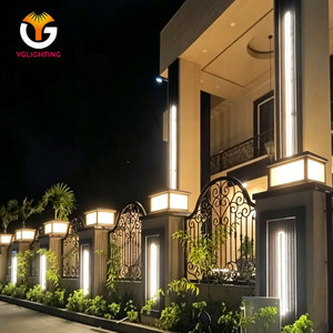 Modern Long Strip LED 0utdoor Wall Lamp IP65 Waterproof 3000K Exterior Linear Garden <strong>Sconce</strong> Wall <strong>Light</strong> for Yard Villa Decoration - Product Image 1