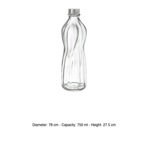 ขวดน้ำ Bormioli Rocco 75 ซล. พร้อมฝาปิด - Product Image 3