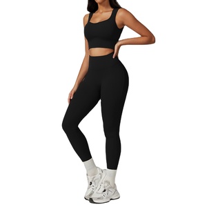 2 piezas de ropa de gimnasio, conjuntos de Fitness para gimnasio, nueva ropa deportiva para mujer, ropa deportiva para mujer, conjuntos de Fitness para entrenamiento con levantamiento de glúteos para mujer 2026 - Product Image 2