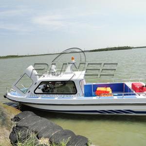 Fabricantes de barcos al por mayor 19.6ft/6m de fibra de vidrio Party Boat Luxury Hard Top Boat Cabin House Cruiser