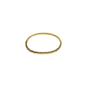 Crystal Bracelet 316L Stainless Steel PVD Gold Plating Sustainable Resistant Jewelry for Women - Product Image 1