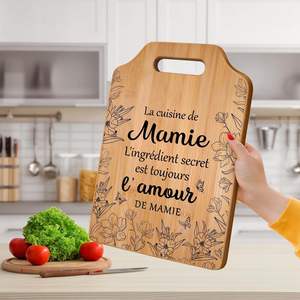 Board-2.5mm à découper en bambou personnalisé épais lavable au lave-vaisselle pour les cadeaux d'anniversaire <span class=keywords><strong>de</strong></span> <span class=keywords><strong>grand</strong></span>-mère et <span class=keywords><strong>de</strong></span> fête des grands-mères - Product Image 6