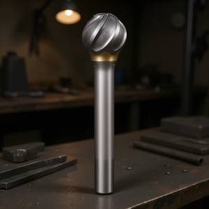 Fraise rotative sphérique Ttake Ab8300, diamètre 12,7 mm, coupe Z3 pour le travail des métaux - Product Image 3