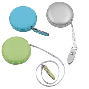 WW772 Cinta Métrica Portátil Cuadrada y Circular Personalizada de Cuero PU para Sastre con Logotipo, Venta al por Mayor de Fábrica, Artículo Promocional - Product Image 2