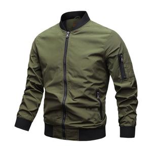 Chaqueta Universitaria de Béisbol para Hombre con Parche Tejido o Mangas de Cuero, Bolsillo Personalizado, Chaqueta Varsity de Satén - Product Image 3