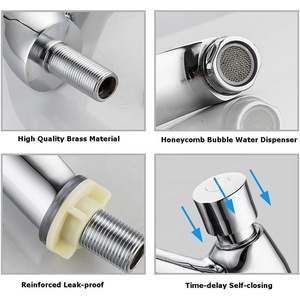 Pubblico cromo acqua risparmio tempo ritardo <span class=keywords><strong>rubinetto</strong></span> <span class=keywords><strong>lavandino</strong></span> <span class=keywords><strong>rubinetto</strong></span> <span class=keywords><strong>bagno</strong></span> <span class=keywords><strong>rubinetto</strong></span> <span class=keywords><strong>rubinetto</strong></span> <span class=keywords><strong>lavandino</strong></span> <span class=keywords><strong>per</strong></span> casa o all'aperto singolo freddo - Product Image 4