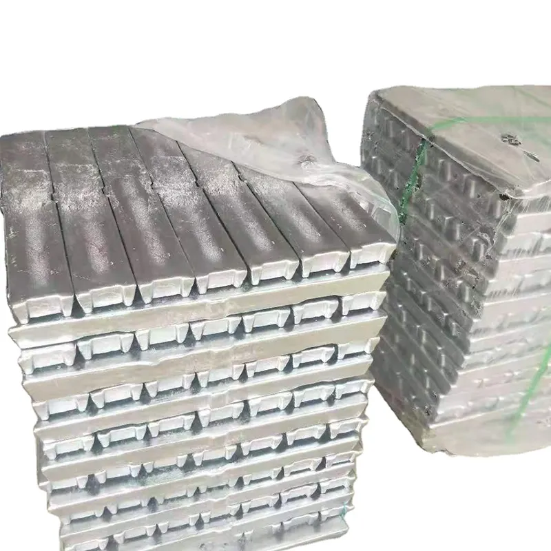 Batang logam campuran seng 99.9 99.995% batang logam zinc harga per kg