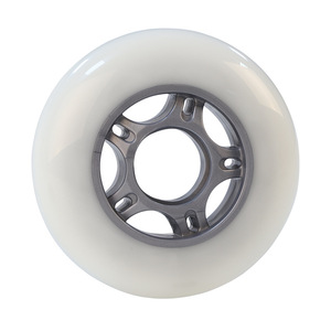 Ensemble de 4 roulettes universelles, roulettes pivotantes robustes avec frein, roues en PU silencieuses à 360° pour lit, étagère, chariot - Product Image 4
