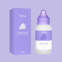 Bouteille de colle pour dentelle 15ml 30ml 60ml 120ml, colle capillaire 38ml pour perruques avec couleur, étiquetage et emballage personnalisables