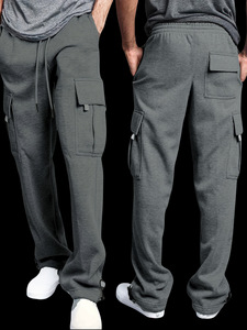 <span class=keywords><strong>Pantalones</strong></span> Cargo de primavera para hombre, <span class=keywords><strong>pantalones</strong></span> de chándal sueltos con cordón y bolsillos, <span class=keywords><strong>pantalones</strong></span> deportivos rectos de moda populares, <span class=keywords><strong>pantalones</strong></span> largos para correr - Product Image 6