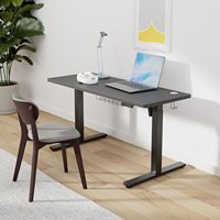 Mesa de Juego ALINUNU con Color Personalizado para Sala de Juegos, Escritorio de Juego Eléctrico con Altura Ajustable