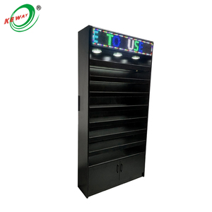 KEWAY Smoke Shop Tobacco <strong>Cigarette</strong> <strong>Display</strong> Rack <strong>Shelves</strong> Adjustable Spring Pushers Wallcase <strong>Display</strong> <strong>Shelf</strong> With Acrylic Push - Product Image 5
