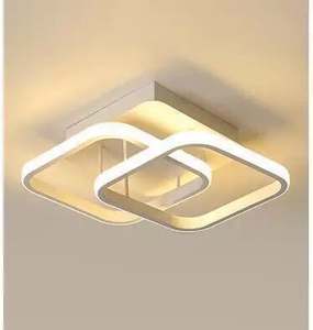 โคมไฟเพดาน LED ทรงกลมแบบโมเดิร์นสำหรับตกแต่งพื้นผิวไฟห้องนอนห้องนั่งเล่นในร่ม - Product Image 5