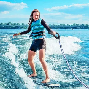 Alta calidad para esquí acuático al aire libre Tabla de surf cuerda de pie deportes acuáticos Cuerda de remolque de pie recto