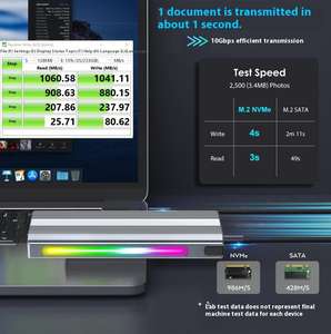 Новый корпус M.<span class=keywords><strong>2</strong></span> алюминиевый корпус M2 SSD USB Type-C 3,1 твердотельный механический жесткий диск для WD NVME NGFF - Product Image 5