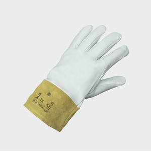 Nuevo diseño de cuero de vaca TIG Guantes de seguridad de soldadura Guantes de cuero de vaca Guantes de cuero - Product Image 5