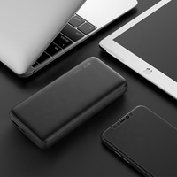 Power Bank 20000mAh PD tipe C, Power Bank kapasitas tinggi pengisian cepat baterai eksternal 60W untuk Notebook Laptop Tablet